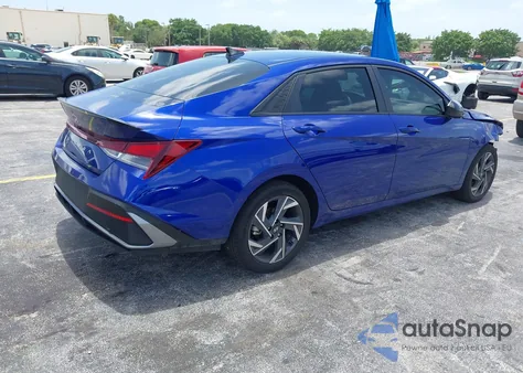 2025 Hyundai Elantra Sel Sport из США, поврежденный, VIN KMHLM4DG6SU980888